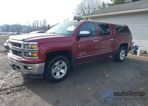 2014 Chevrolet Silverado 1500 2Lz from USA, damaged, VIN 3GCUKSEC6EG373704